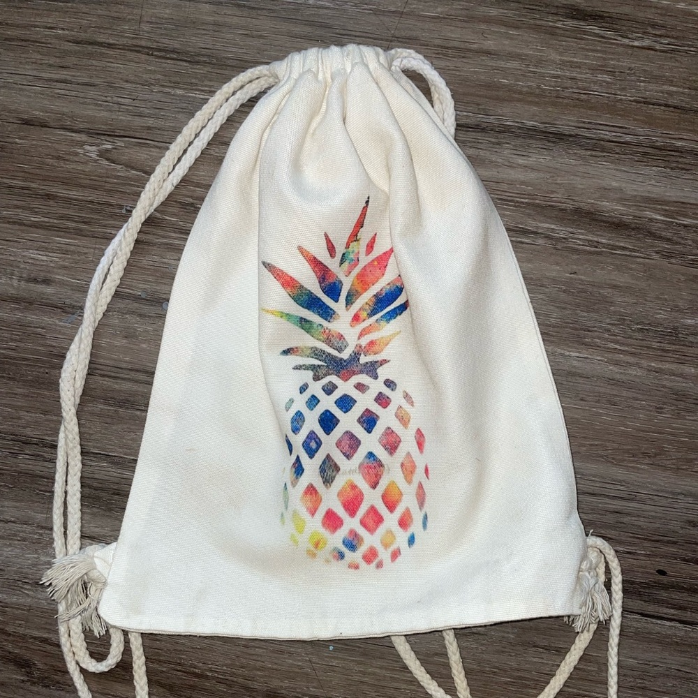 Pineapple Canvas Backpack
